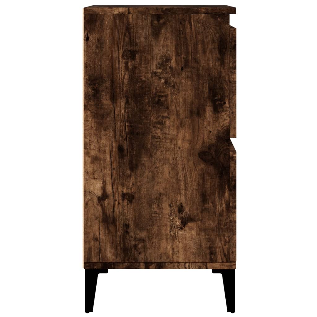 Byrå Rökfärgad Ek 60x35x70 cm