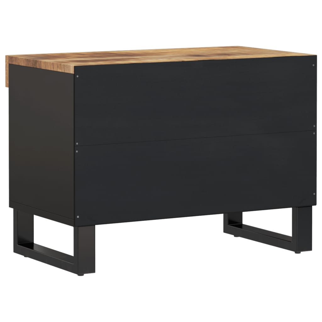 Tv-bänk 60x33x43,5 cm massivt mangoträ