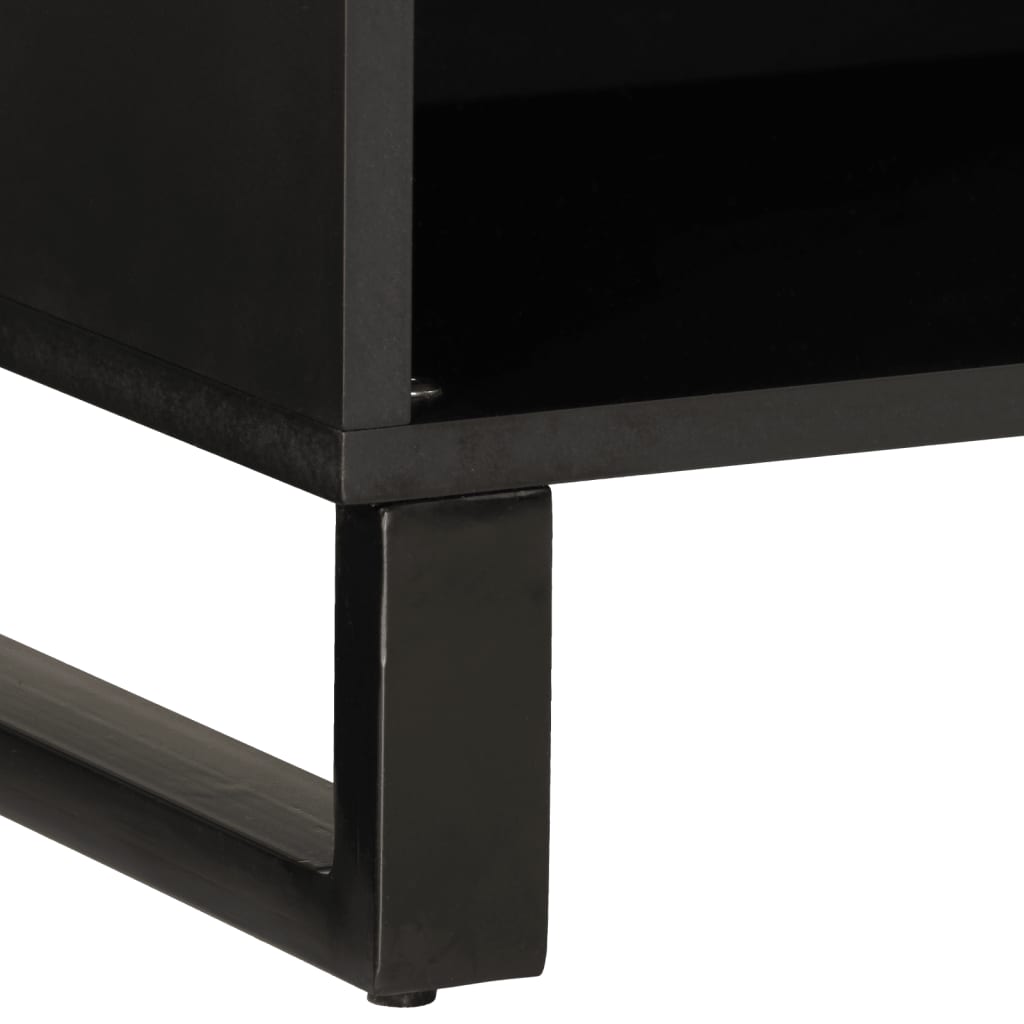 Tv-bänk 60x33x43,5 cm massivt mangoträ