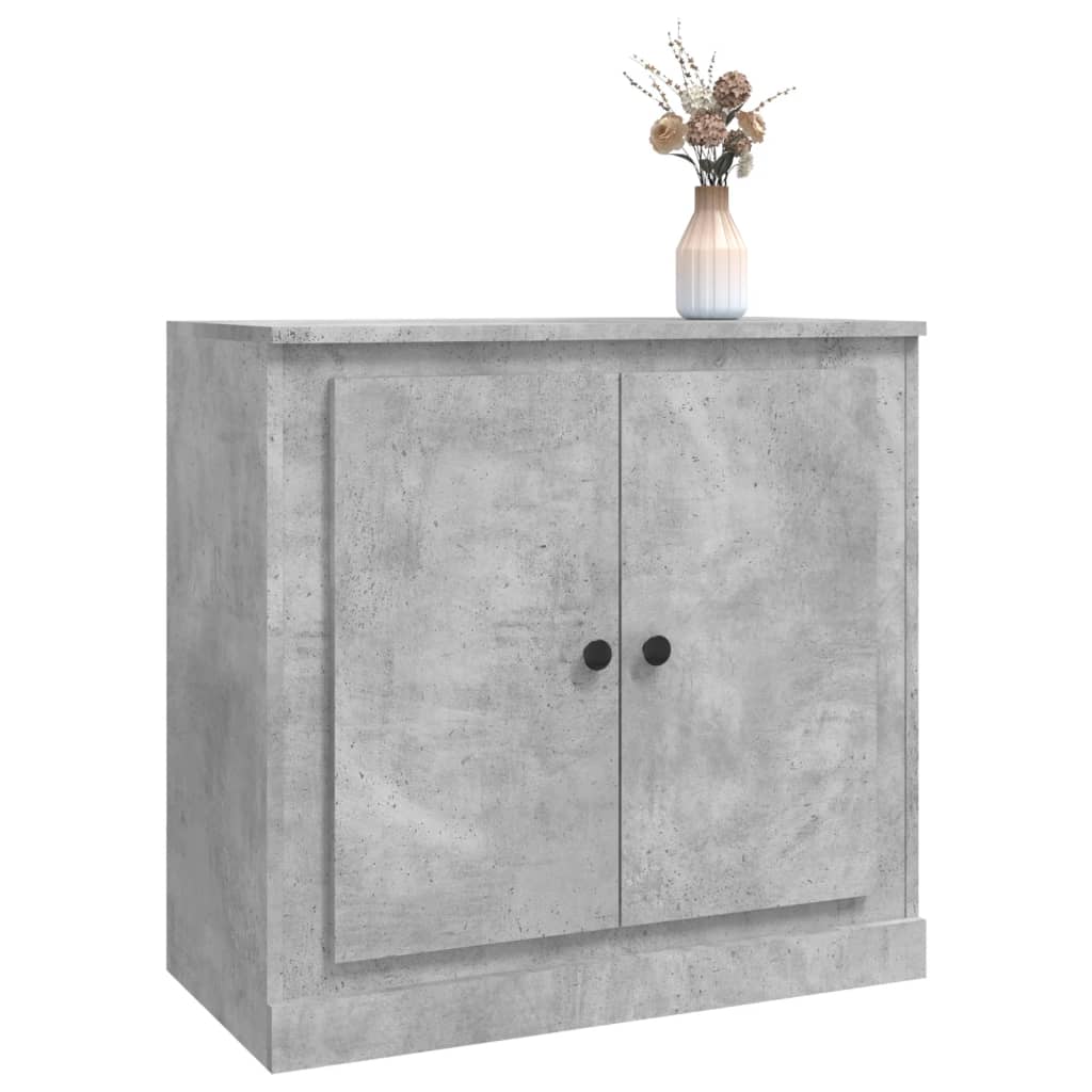 Skåp Betonggrå 70x35,5x67,5 cm
