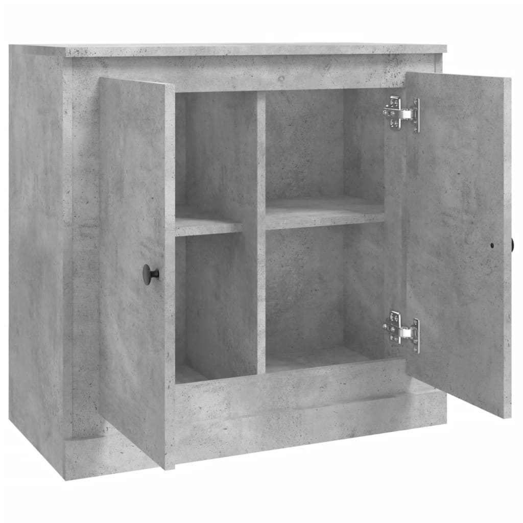 Skåp Betonggrå 70x35,5x67,5 cm