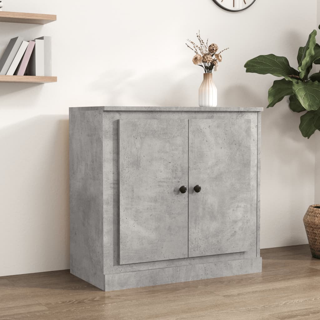 Skåp Betonggrå 70x35,5x67,5 cm