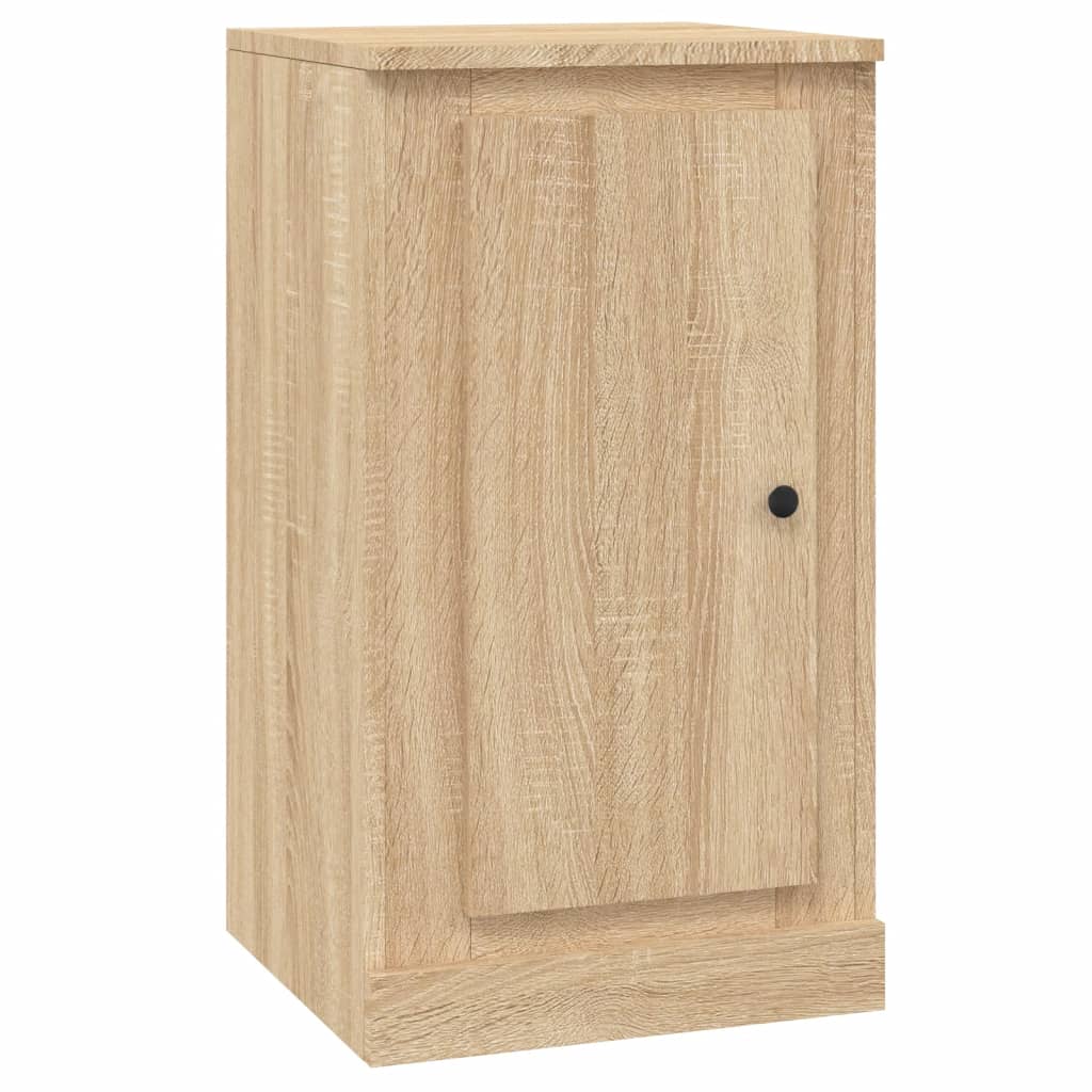 Skåp 2 st sonoma-ek 37,5x35,5x67,5 cm konstruerat trä