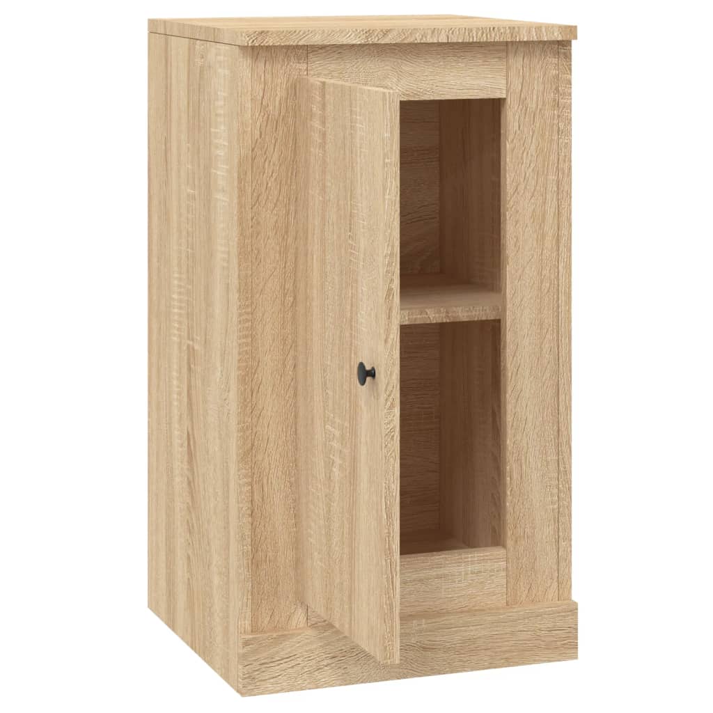 Skåp 2 st sonoma-ek 37,5x35,5x67,5 cm konstruerat trä