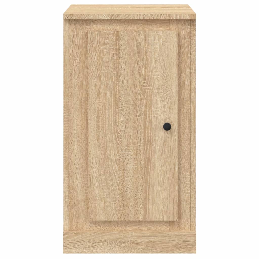 Skåp 2 st sonoma-ek 37,5x35,5x67,5 cm konstruerat trä
