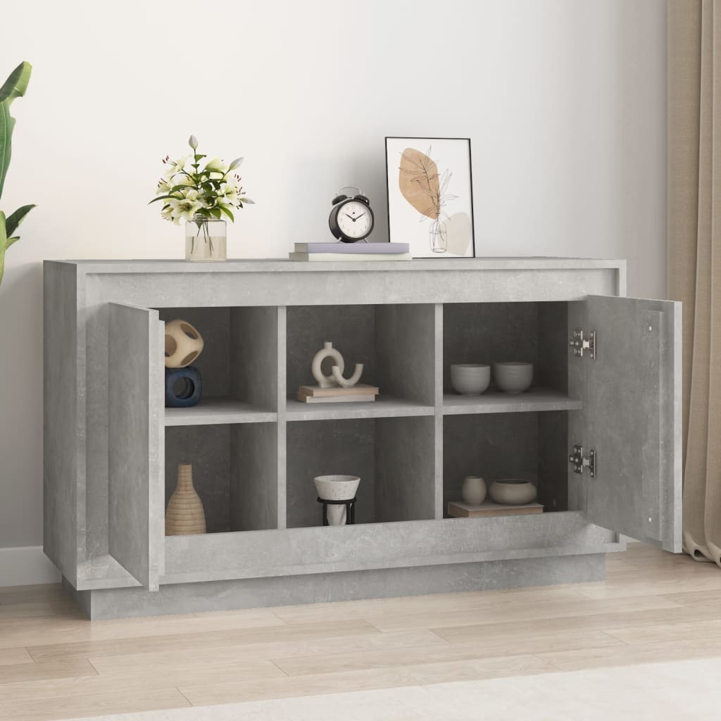 Byrå Betonggrå 102x35x60 cm