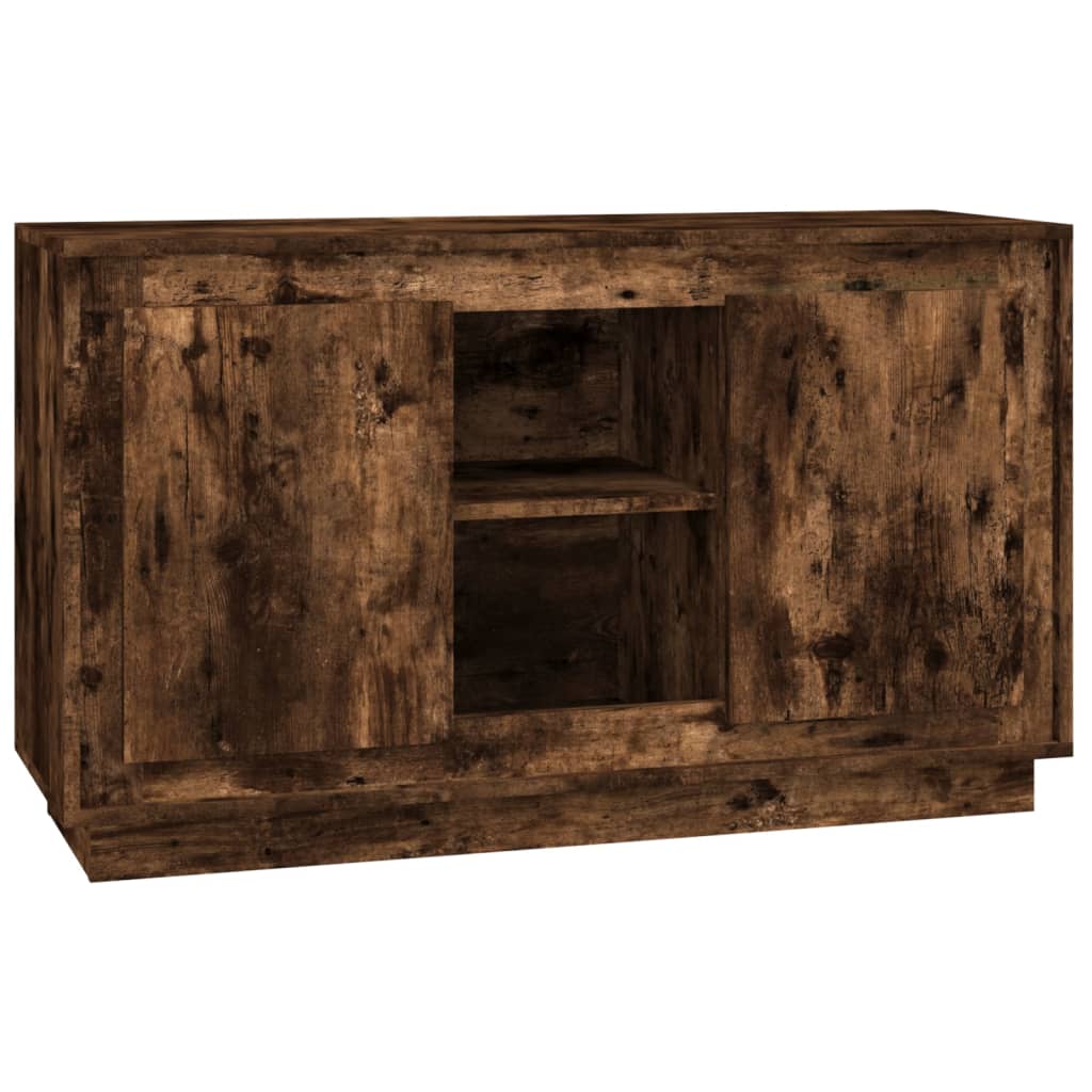 Byrå Rökfärgad Ek 102x35x60 cm
