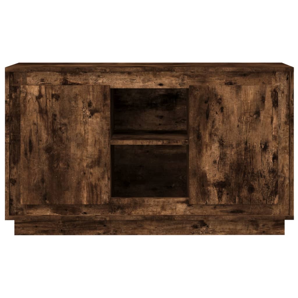Byrå Rökfärgad Ek 102x35x60 cm