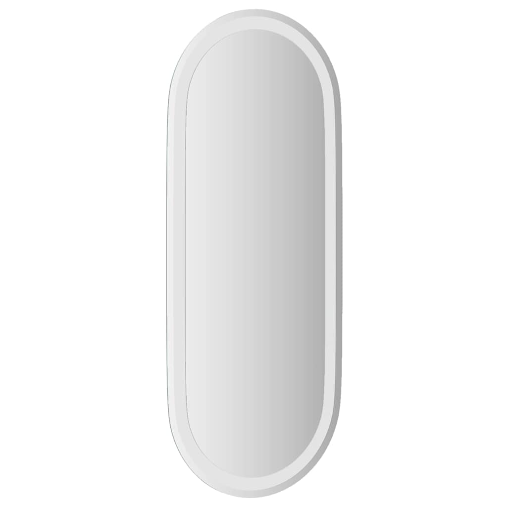 Badrumsspegel LED 90x40 cm oval