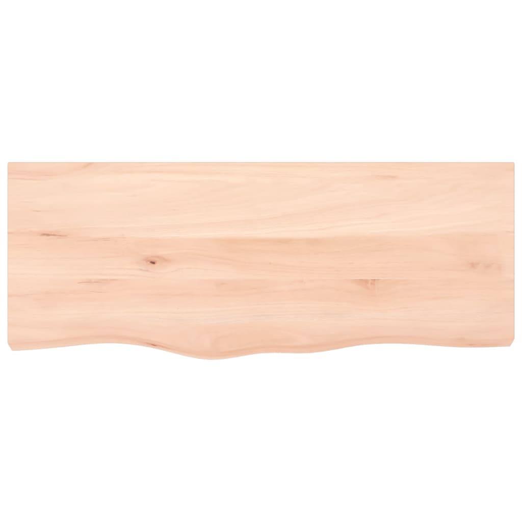 Hyllplan 100x40x(2-4) cm obehandlad massiv ek