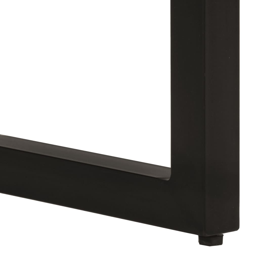 Avlastningsbord Konsolbord Trä 110x35x76 cm massivt grovt mangoträ