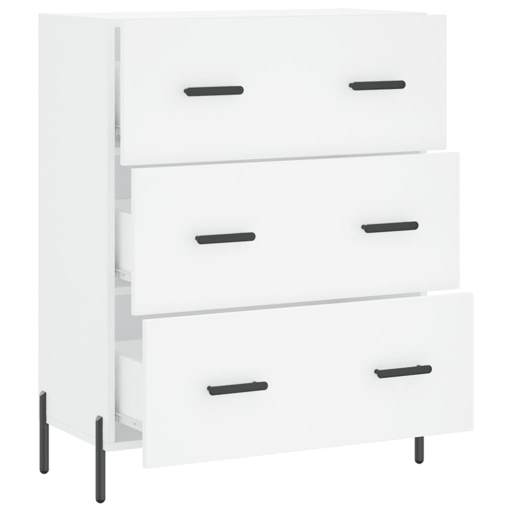 Skåp Vit 69,5x34x90 cm