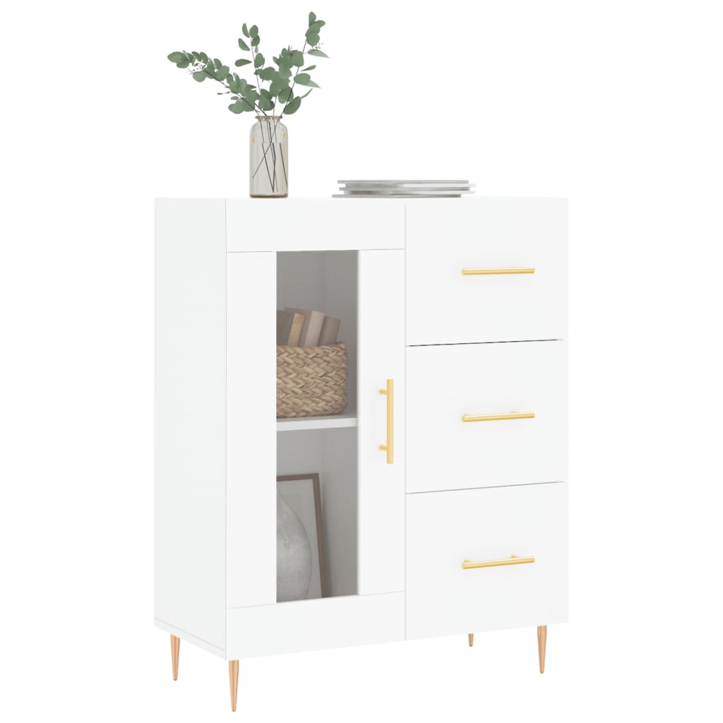 Skåp Vit 69,5x34x90 cm