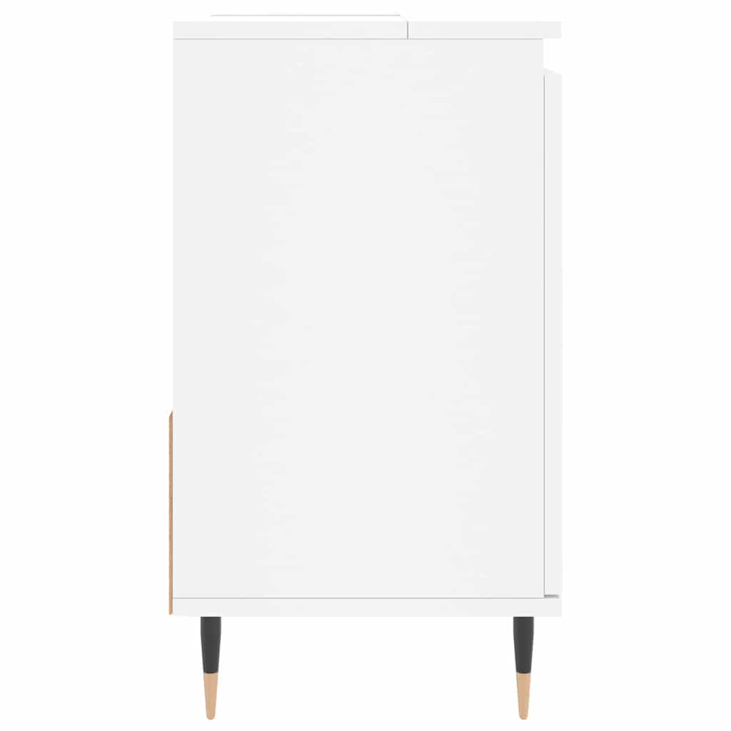 Badrumsskåp Vit 65x33x60 cm
