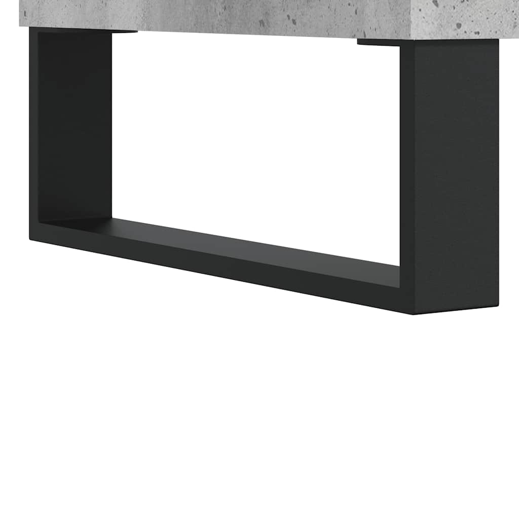 Badrumsunderskåp Betonggrå 80x33x60 cm