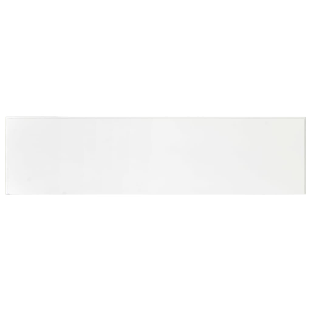 Avlastningsbord Konsollbord Vit 110x30x76 cm