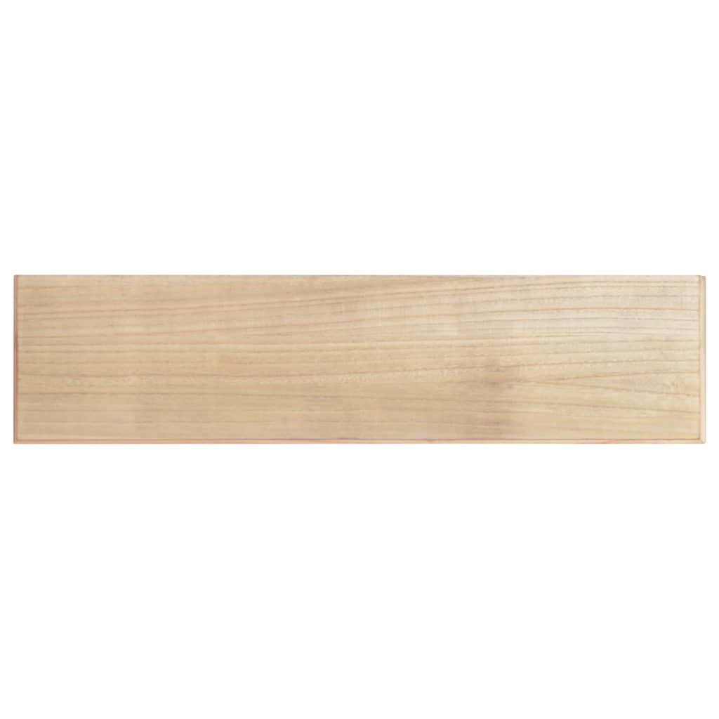 Avlastningsbord Konsollbord Svart 110x30x76 cm