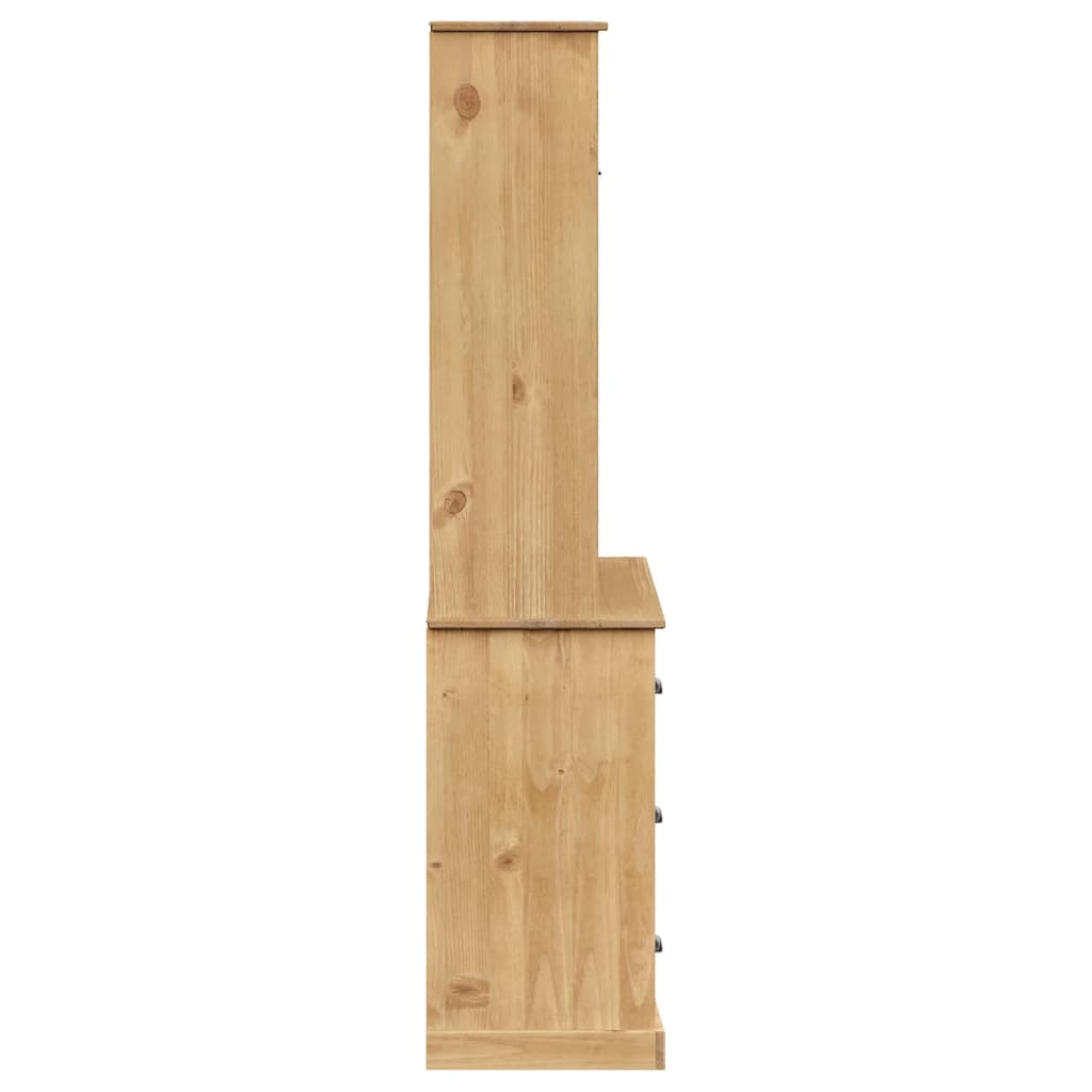 Skåp Trä VIGO 78x40x175 cm massiv furu