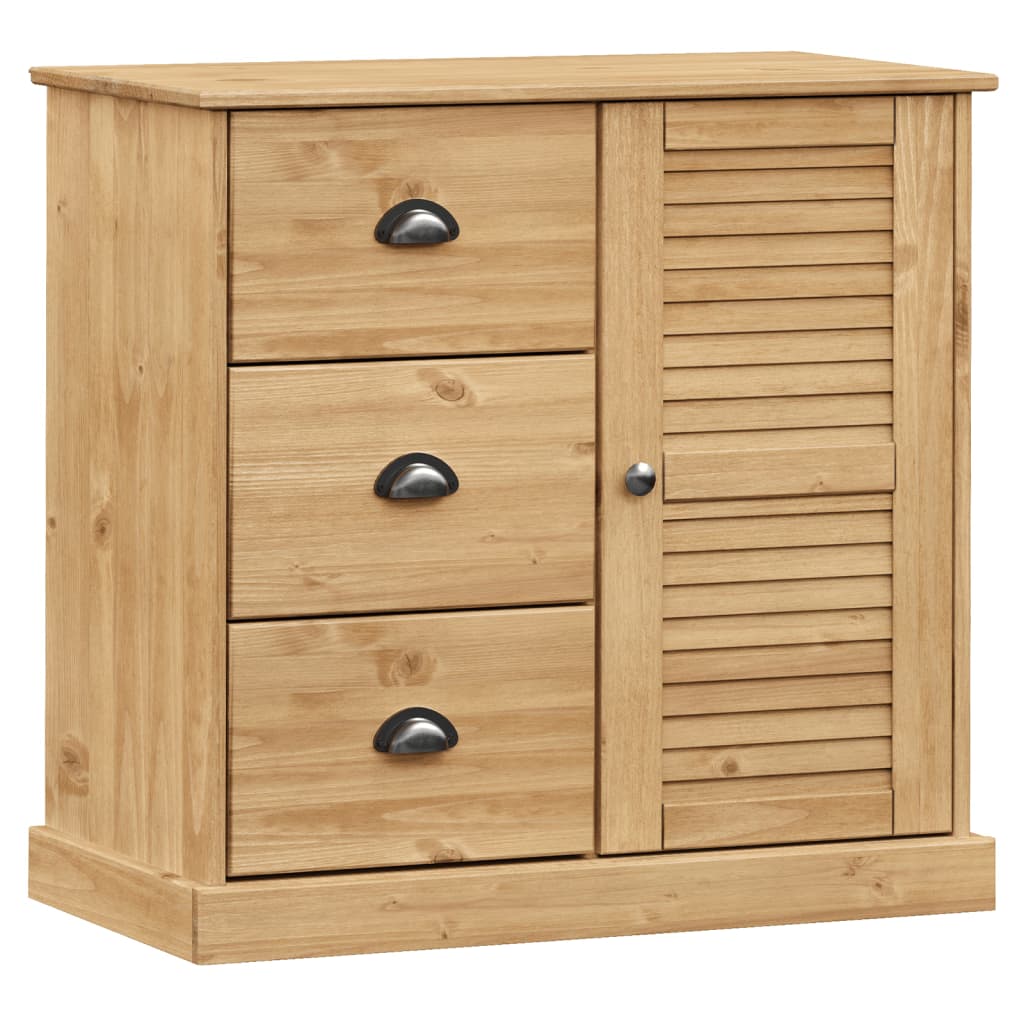 Skåp Trä VIGO 78x40x175 cm massiv furu