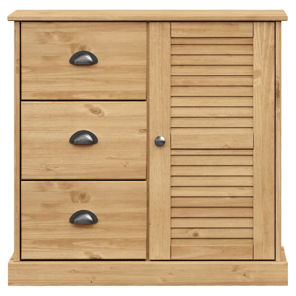 Skåp Trä VIGO 78x40x175 cm massiv furu