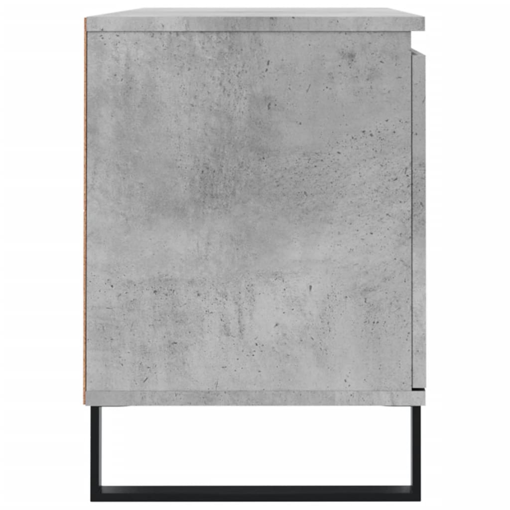 Tv-bänk Betonggrå 104x35x50 cm