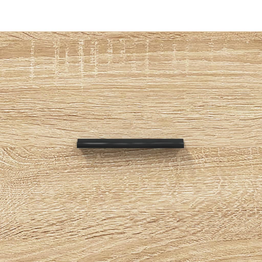 Sängbord 2 st sonoma-ek 40x35x47,5 cm konstruerat trä