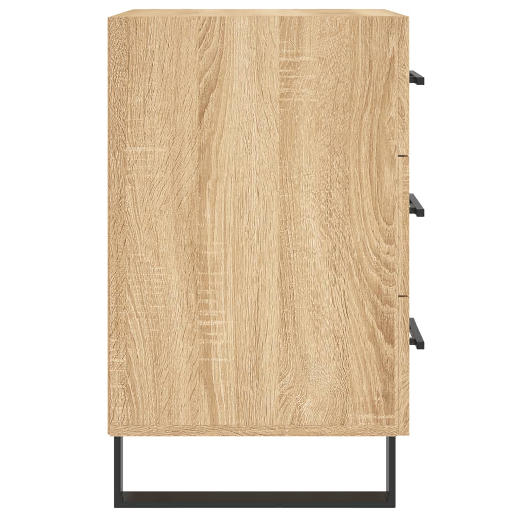 Sängbord Nattduksbord Sonoma Ek 40x40x66 cm