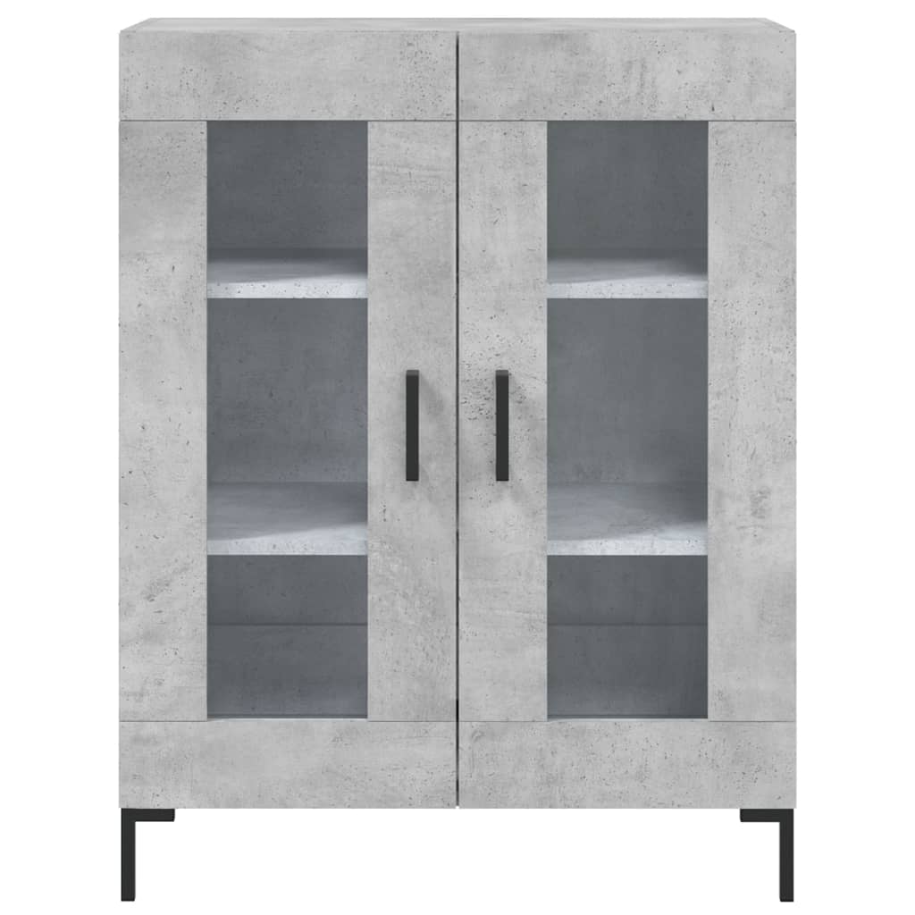Skåp Betonggrå 69,5x34x180 cm