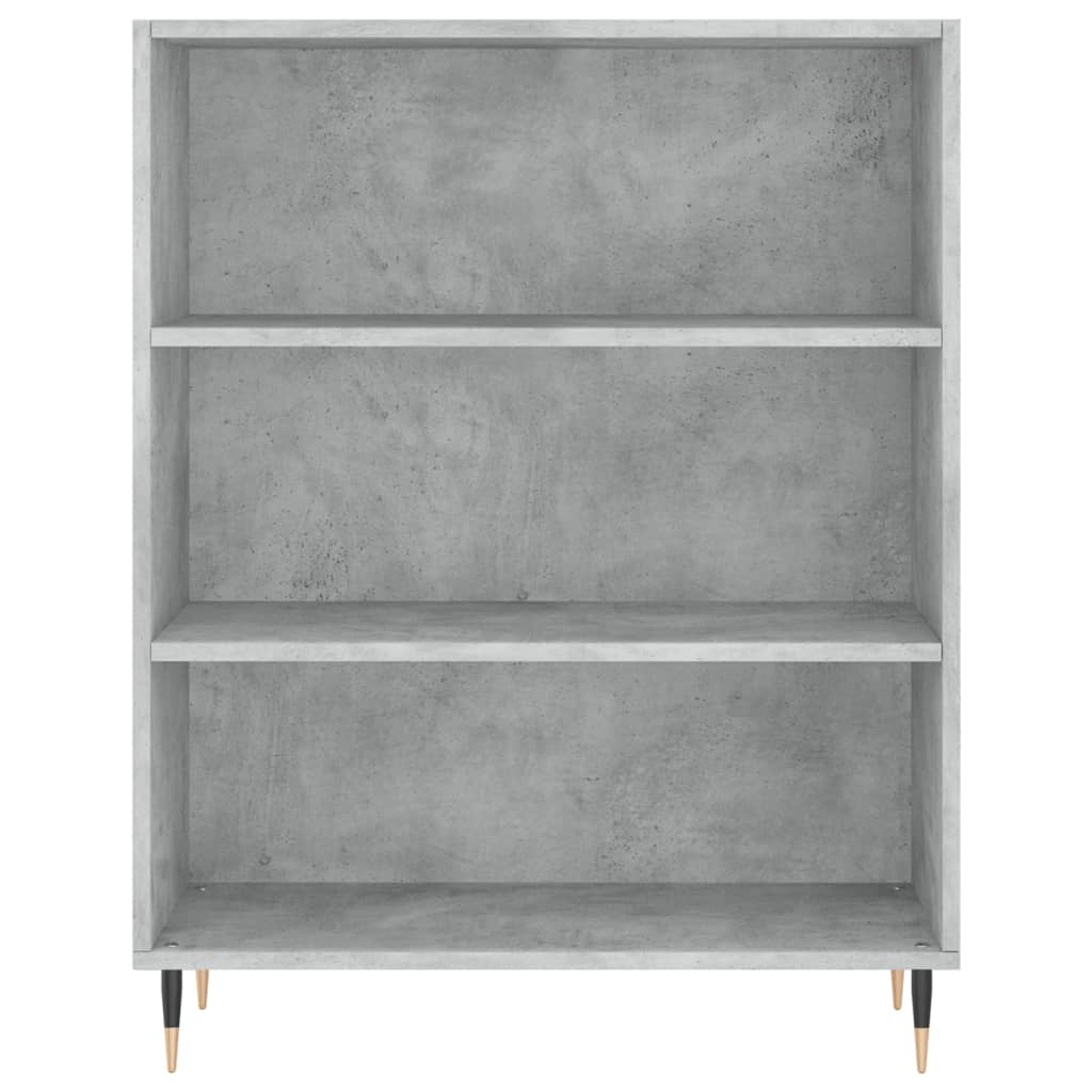 Skåp Betonggrå 69,5x32,5x180 cm
