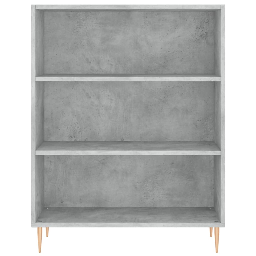 Skåp Betonggrå 69,5x32,5x180 cm