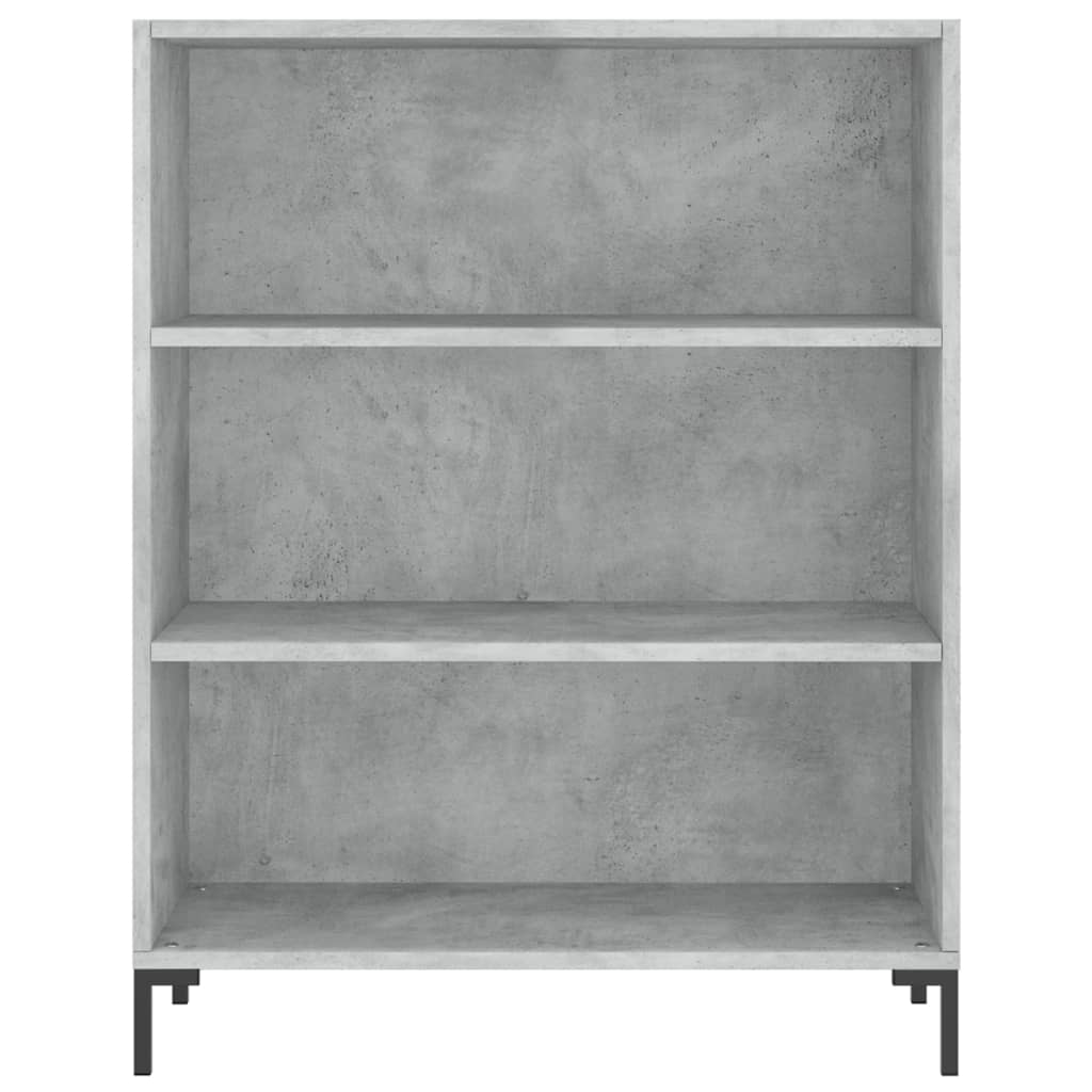 Skåp Betonggrå 69,5x32,5x180 cm
