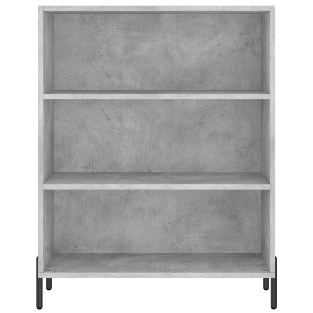 Skåp Betonggrå 69,5x32,5x180 cm