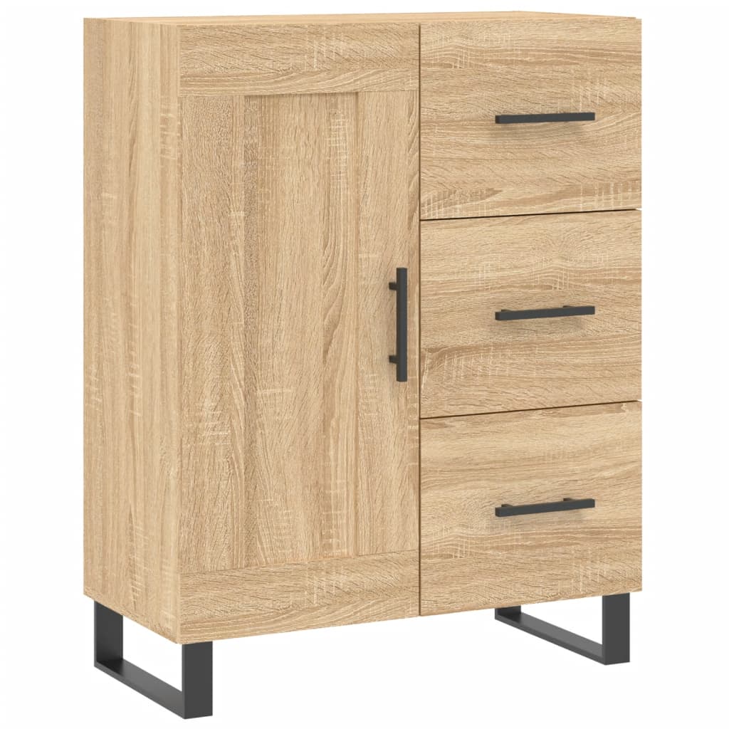 Skåp Sonoma Ek 69,5x34x180 cm