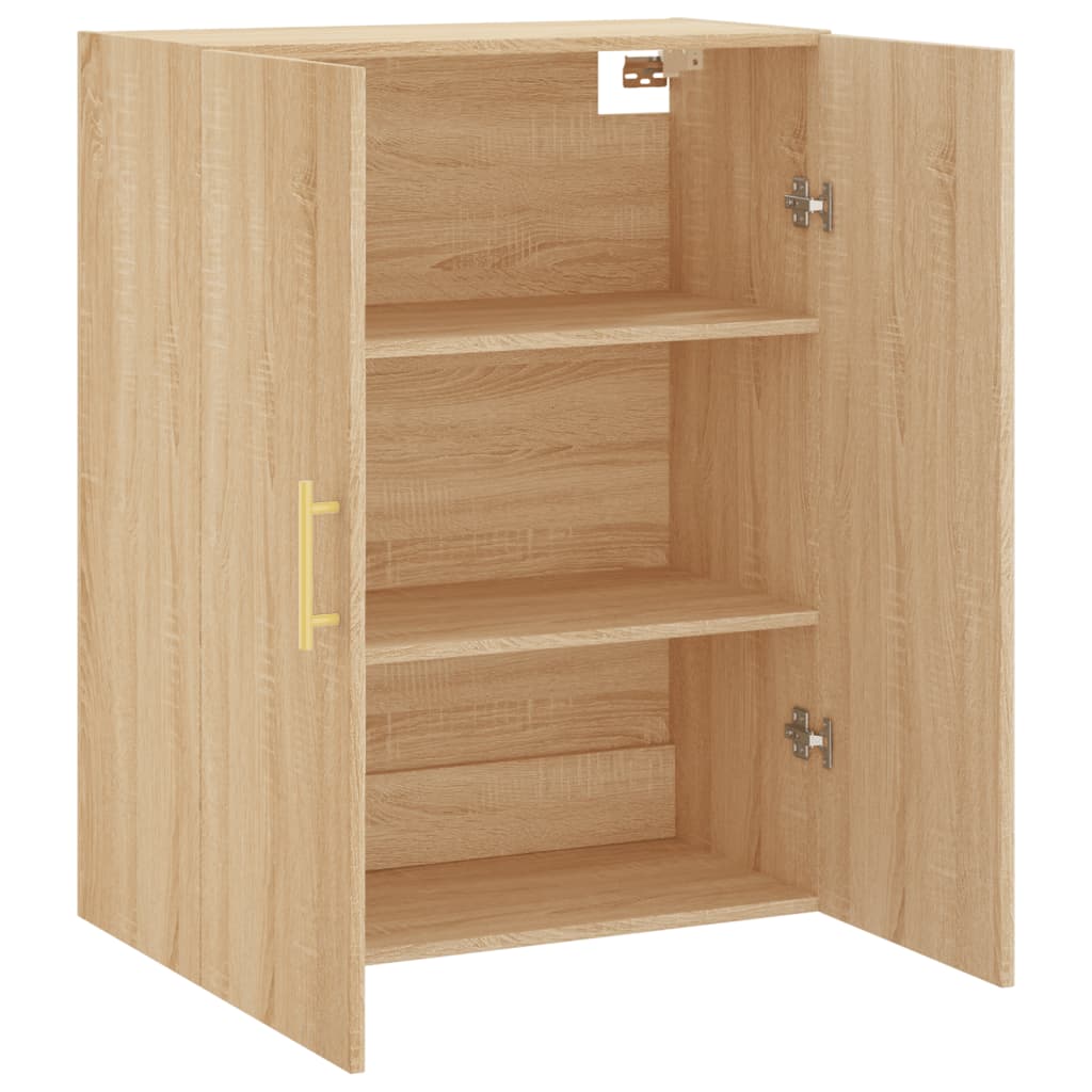 Väggskåp Sonoma Ek 69,5x34x90 cm
