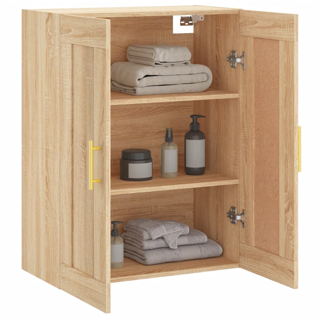 Väggskåp Sonoma Ek 69,5x34x90 cm