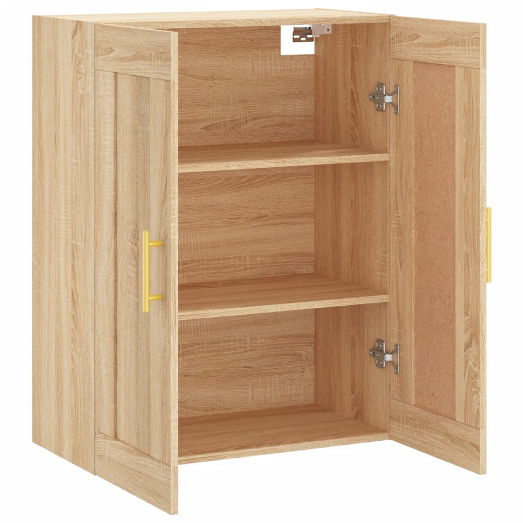 Väggskåp Sonoma Ek 69,5x34x90 cm