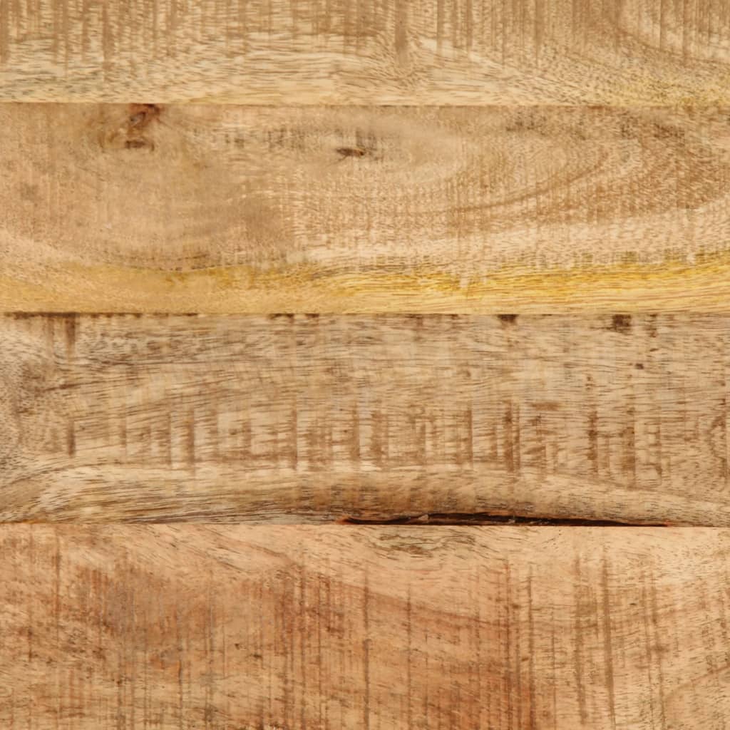 Sängbord Nattduksbord Trä 40x30x52,5 cm massivt grovt mangoträ
