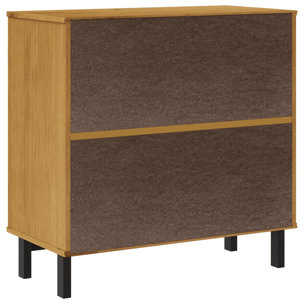 Byrå Trä FLAM 80x40x80 cm massiv furu