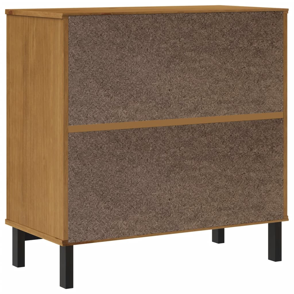 Sidobord FLAM 80x40x80 cm massiv furu