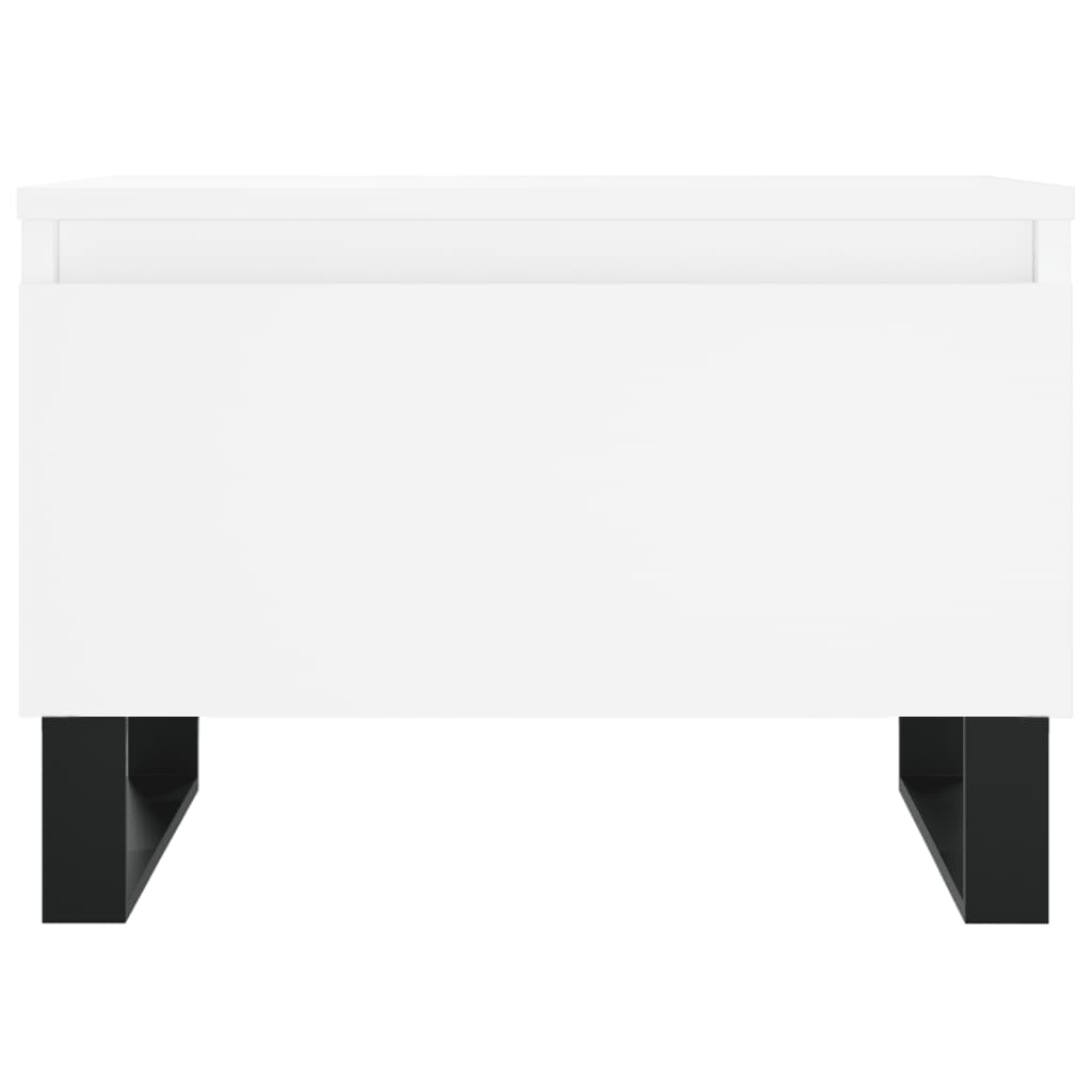 Sidobord Vit 2 st 50x46x35 cm
