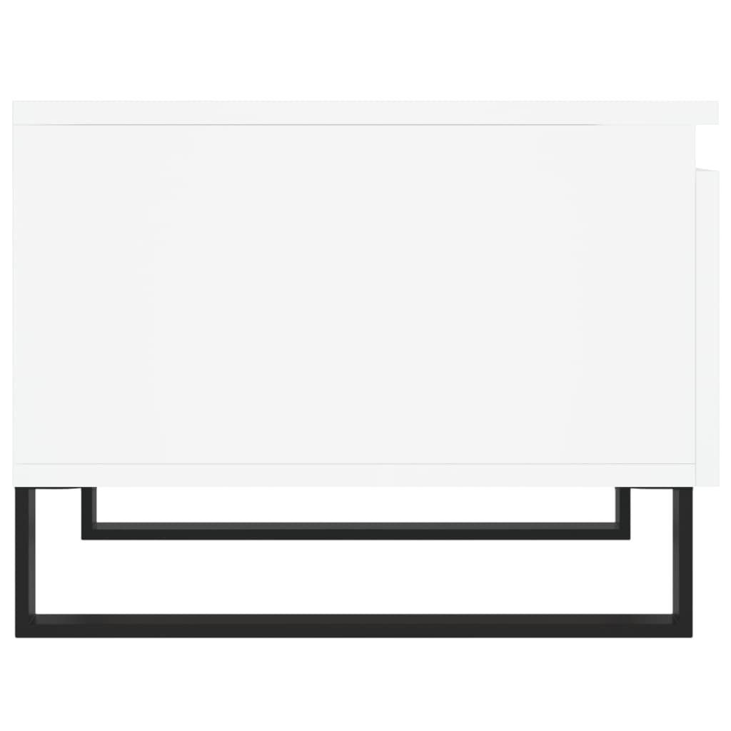 Sidobord Vit 2 st 50x46x35 cm