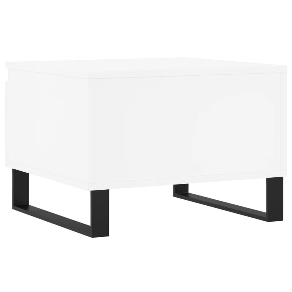 Sidobord Vit 2 st 50x46x35 cm