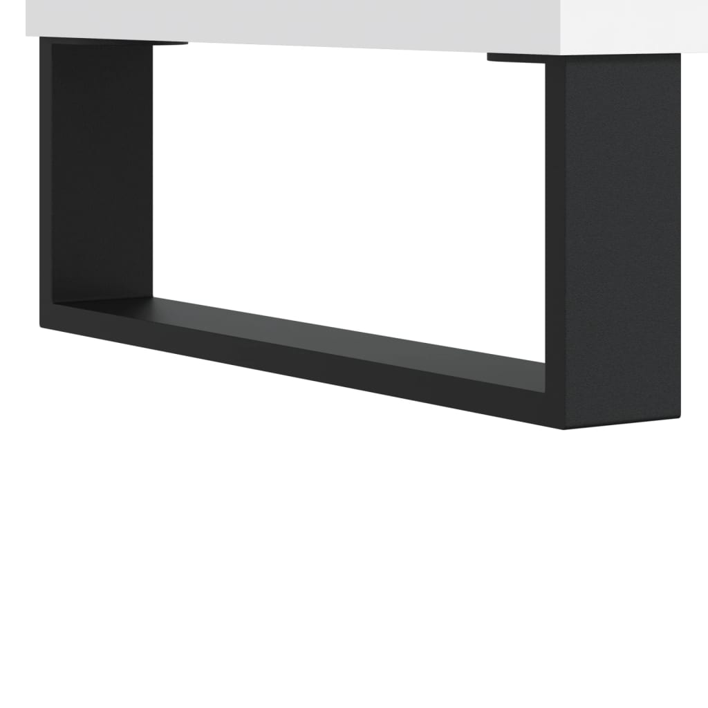 Sidobord Vit 2 st 50x46x35 cm