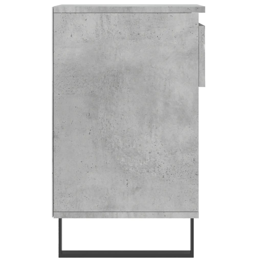 Skoställ Betonggrå Skoskåp 102x36x60 cm