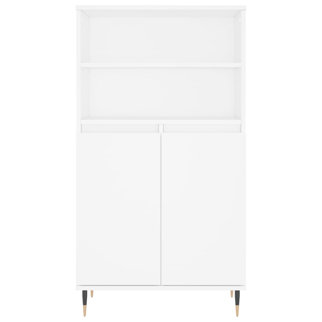 Skåp Vit 60x36x110 cm