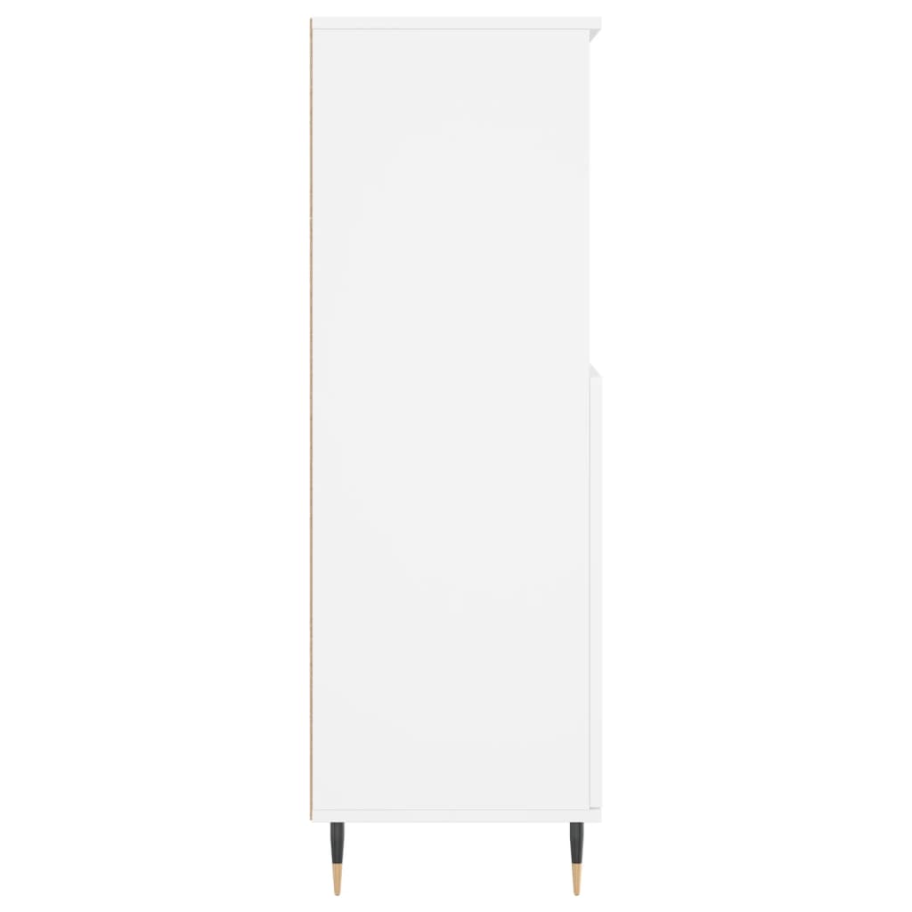 Skåp Vit 60x36x110 cm