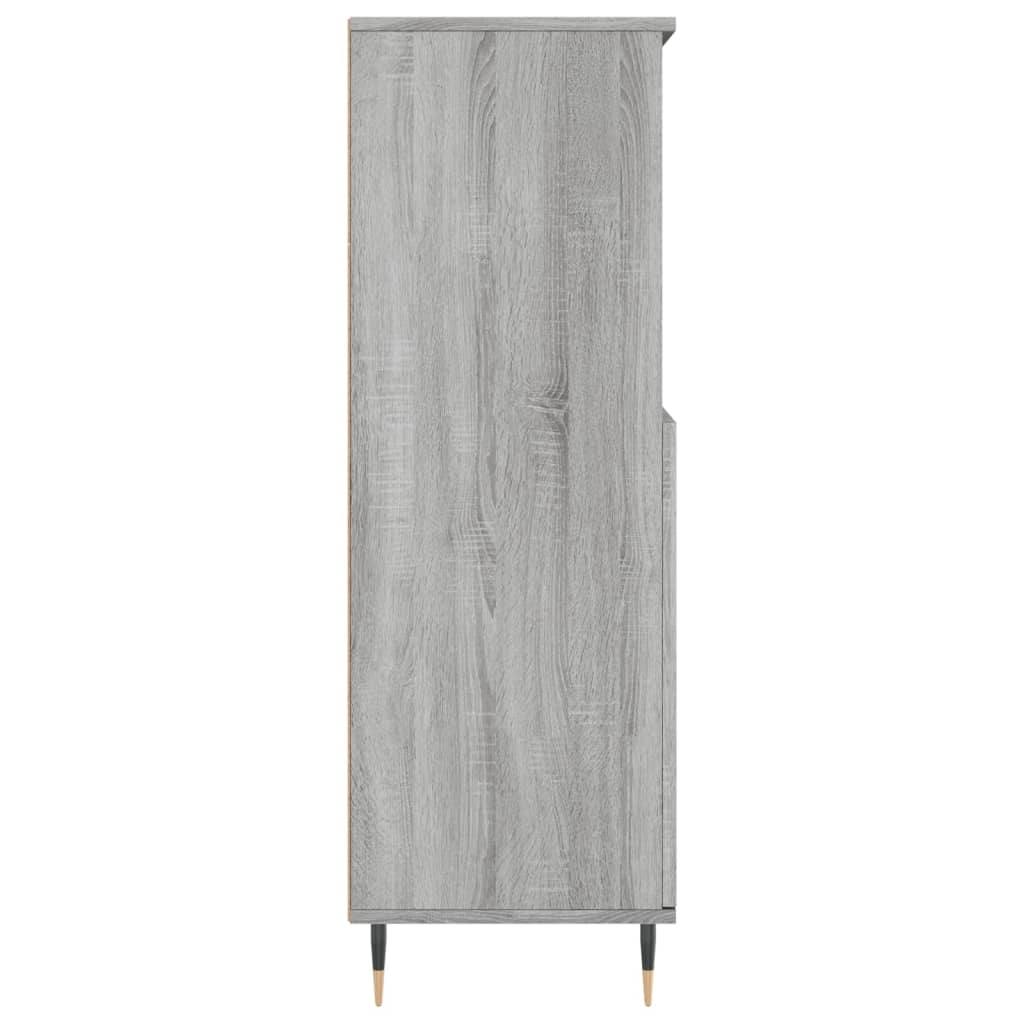 Skåp Sonoma Grå 60x36x110 cm