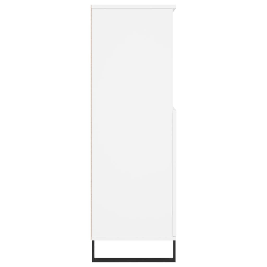 Skåp Vit 60x36x110 cm