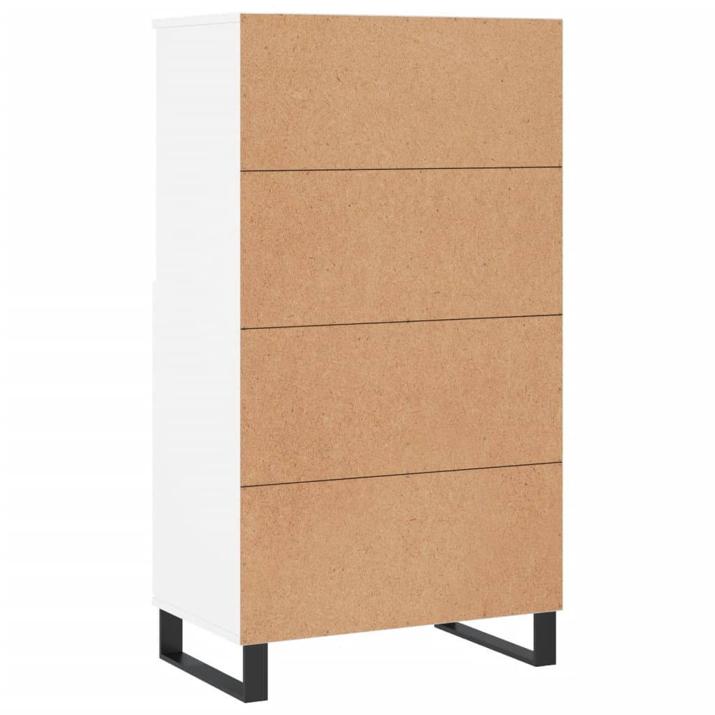 Skåp Vit 60x36x110 cm