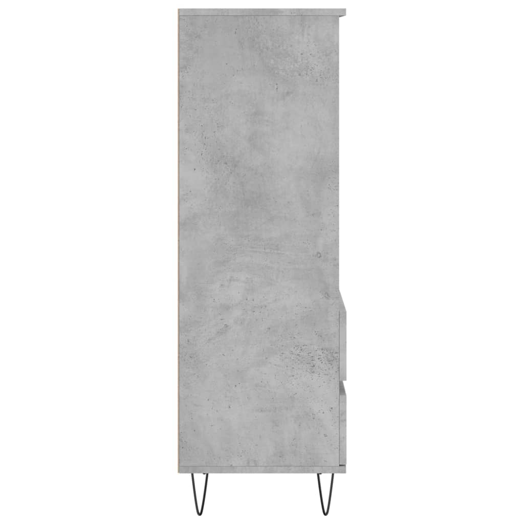 Skåp Betonggrå 40x36x110 cm